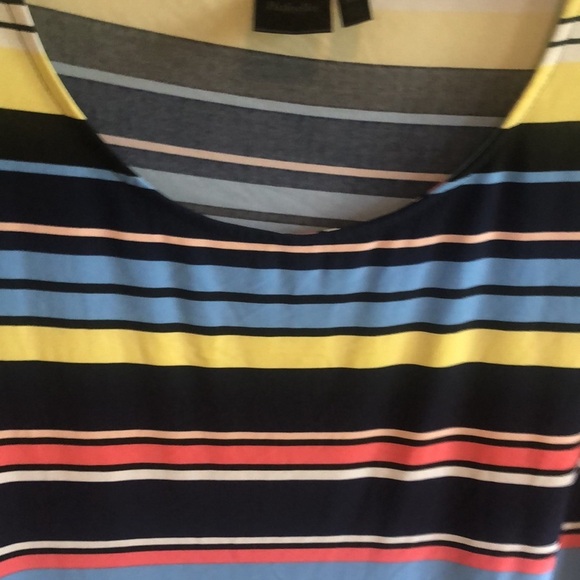 Rafaello Shirt Women's Large Multi Stripe XL - Picture 4 of 6